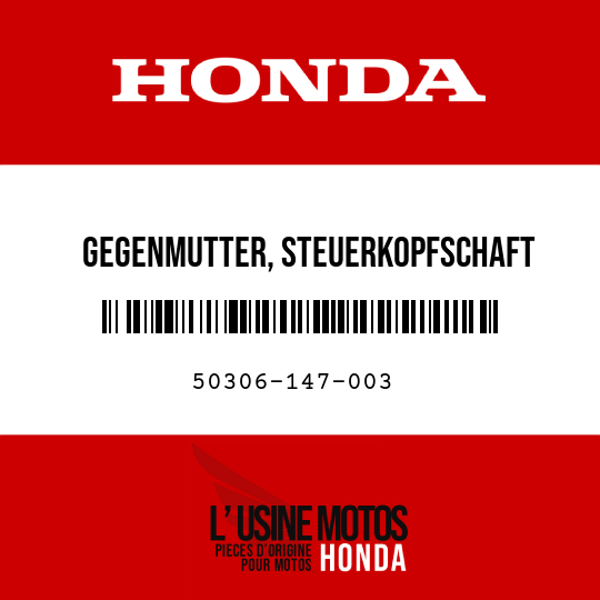 image de 50306-147-003 GEGENMUTTER, STEUERKOPFSCHAFT