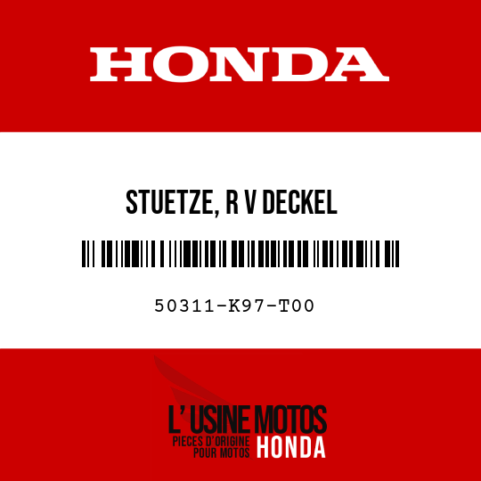 image de 50311-K97-T00 STUETZE, R V DECKEL