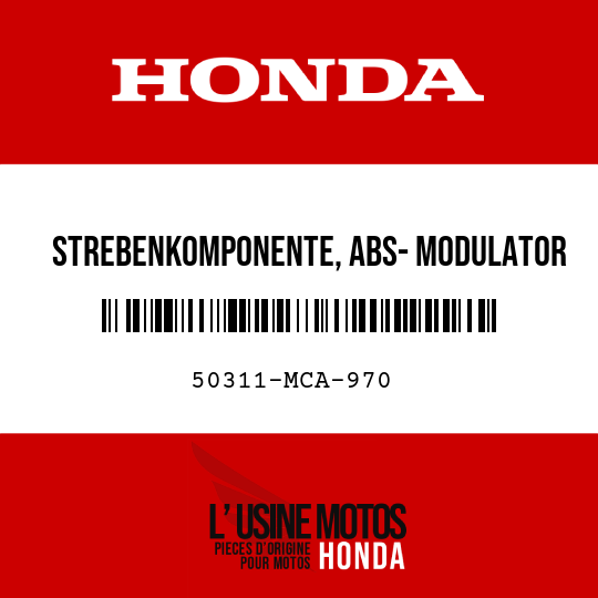 image de 50311-MCA-970 STREBENKOMPONENTE, ABS- MODULATOR