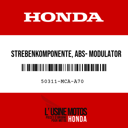 image de 50311-MCA-A70 STREBENKOMPONENTE, ABS- MODULATOR