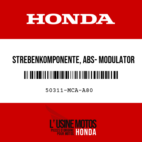 image de 50311-MCA-A80 STREBENKOMPONENTE, ABS- MODULATOR