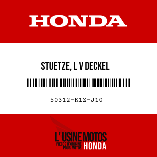 image de 50312-K1Z-J10 STUETZE, L V DECKEL