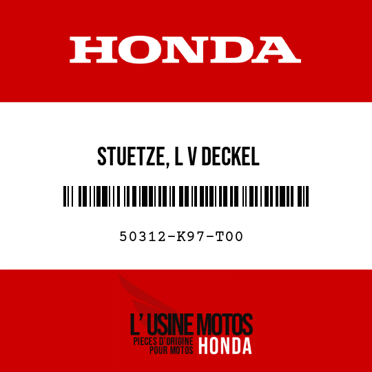 image de 50312-K97-T00 STUETZE, L V DECKEL