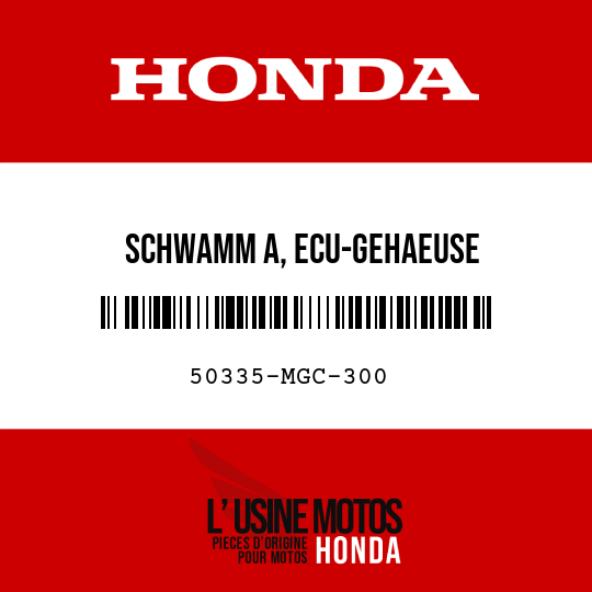 image de 50335-MGC-300 SCHWAMM A, ECU-GEHAEUSE