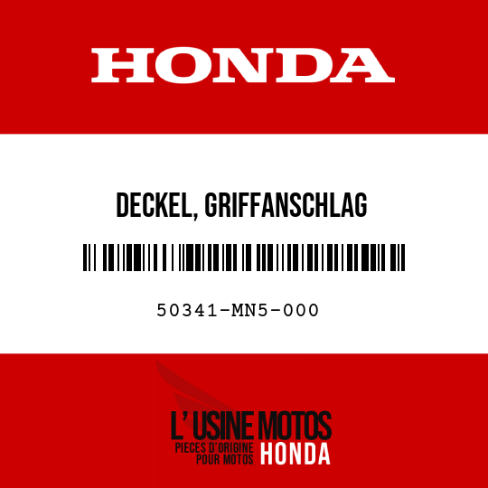 image de 50341-MN5-000 DECKEL, GRIFFANSCHLAG