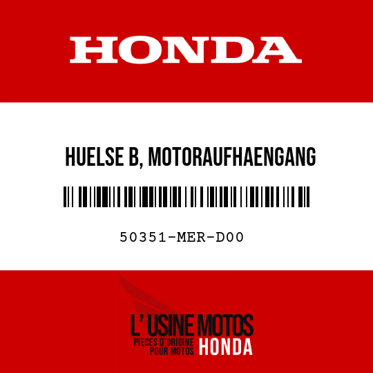 image de 50351-MER-D00 HUELSE B, MOTORAUFHAENGANG