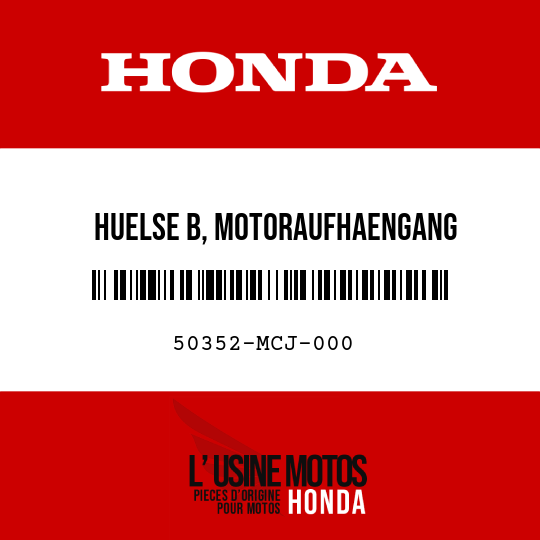 image de 50352-MCJ-000 HUELSE B, MOTORAUFHAENGANG