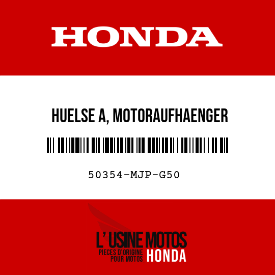 image de 50354-MJP-G50 HUELSE A, MOTORAUFHAENGER