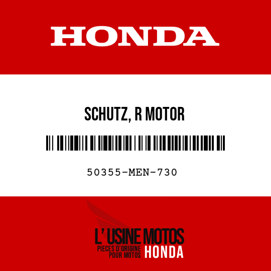 image de 50355-MEN-730 SCHUTZ, R MOTOR