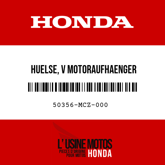 image de 50356-MCZ-000 HUELSE, V MOTORAUFHAENGER
