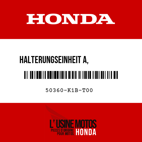 image de 50360-K1B-T00 HALTERUNGSEINHEIT A,          MOTORAUFHAENGUNG