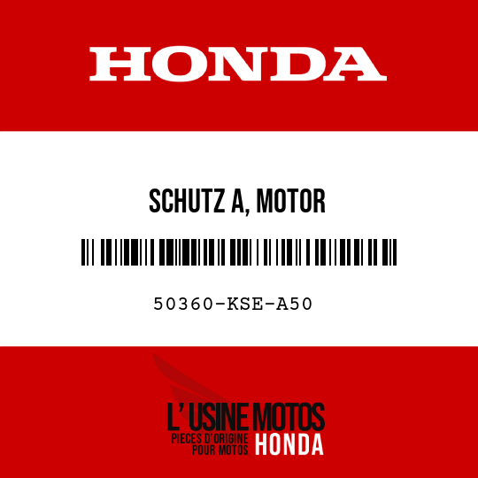 image de 50360-KSE-A50 SCHUTZ A, MOTOR