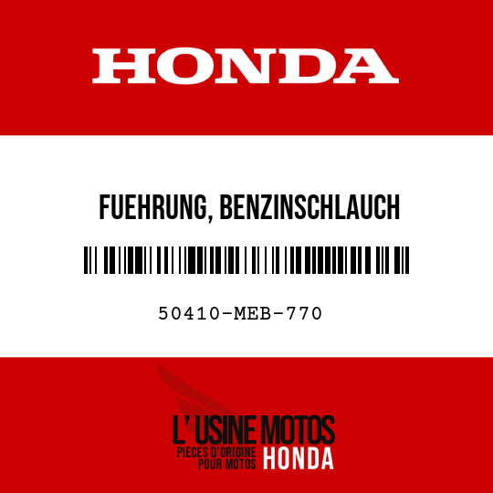 image de 50410-MEB-770 FUEHRUNG, BENZINSCHLAUCH