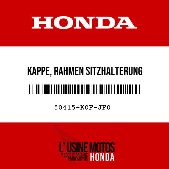 image de 50415-K0F-JF0 KAPPE, RAHMEN SITZHALTERUNG