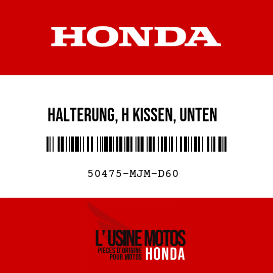 image de 50475-MJM-D60 HALTERUNG, H KISSEN, UNTEN