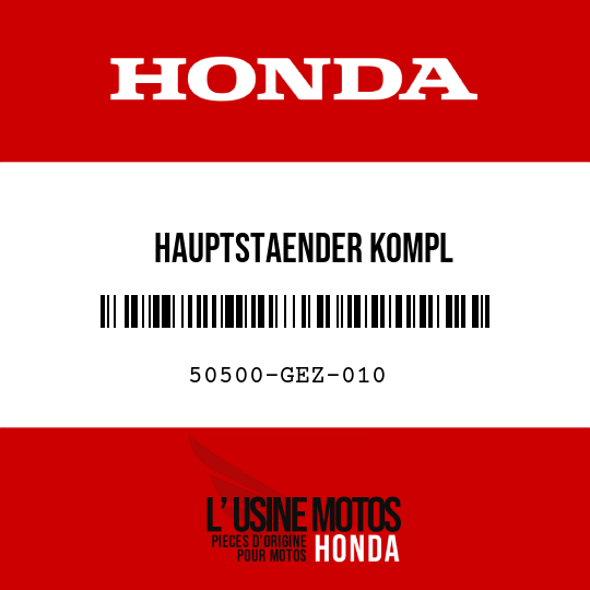 image de 50500-GEZ-010 HAUPTSTAENDER KOMPL