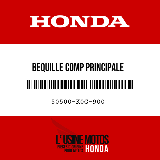 image de 50500-K0G-900 BEQUILLE COMP PRINCIPALE