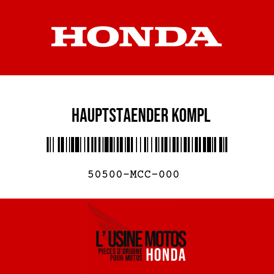 image de 50500-MCC-000 HAUPTSTAENDER KOMPL