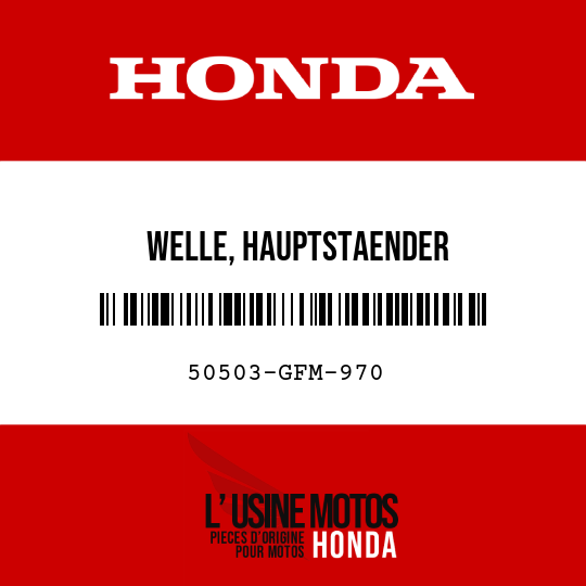 image de 50503-GFM-970 WELLE, HAUPTSTAENDER