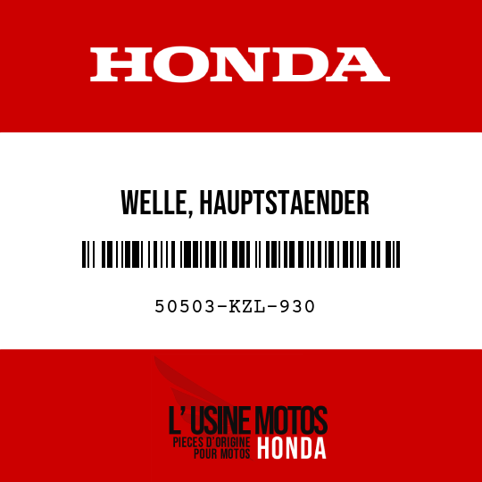 image de 50503-KZL-930 WELLE, HAUPTSTAENDER