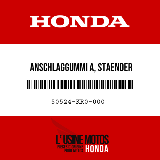 image de 50524-KR0-000 ANSCHLAGGUMMI A, STAENDER