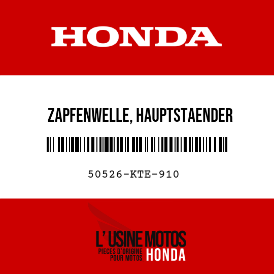 image de 50526-KTE-910 ZAPFENWELLE, HAUPTSTAENDER