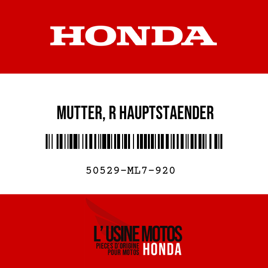 image de 50529-ML7-920 MUTTER, R HAUPTSTAENDER