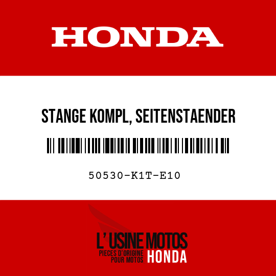 image de 50530-K1T-E10 STANGE KOMPL, SEITENSTAENDER