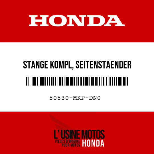 image de 50530-MKP-DN0 STANGE KOMPL, SEITENSTAENDER