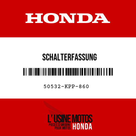 image de 50532-KPP-860 SCHALTERFASSUNG