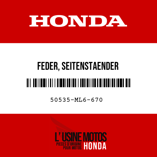 image de 50535-ML6-670 FEDER, SEITENSTAENDER