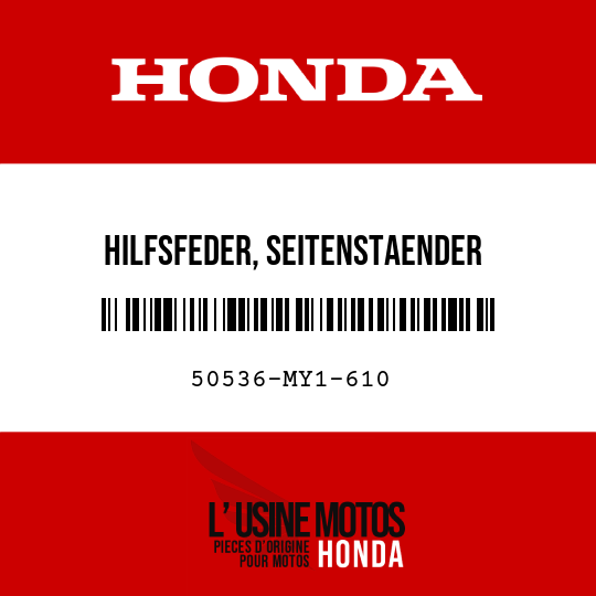 image de 50536-MY1-610 HILFSFEDER, SEITENSTAENDER