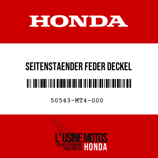 image de 50543-MT4-000 SEITENSTAENDER FEDER DECKEL