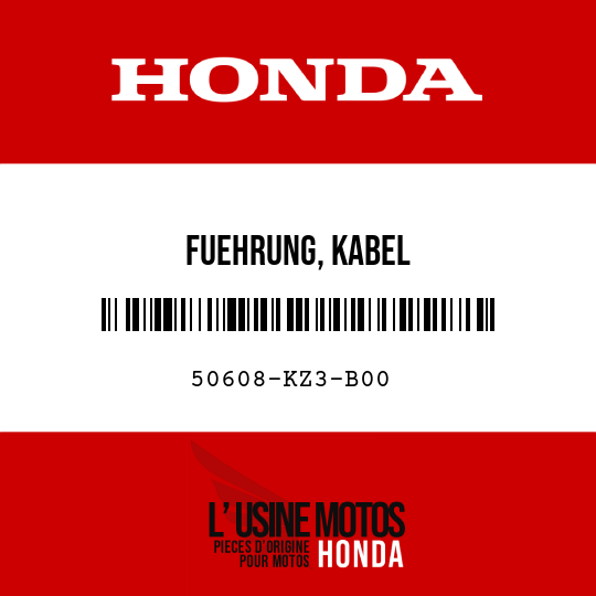 image de 50608-KZ3-B00 FUEHRUNG, KABEL