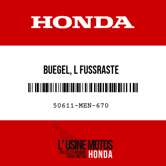 image de 50611-MEN-670 BUEGEL, L FUSSRASTE