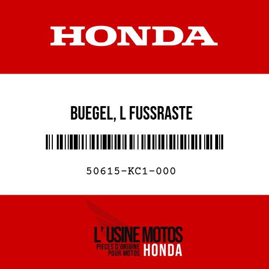 image de 50615-KC1-000 BUEGEL, L FUSSRASTE
