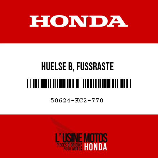image de 50624-KC2-770 HUELSE B, FUSSRASTE