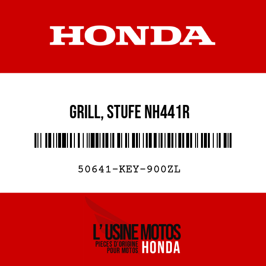 image de 50641-KEY-900ZL GRILL, STUFE NH441R 