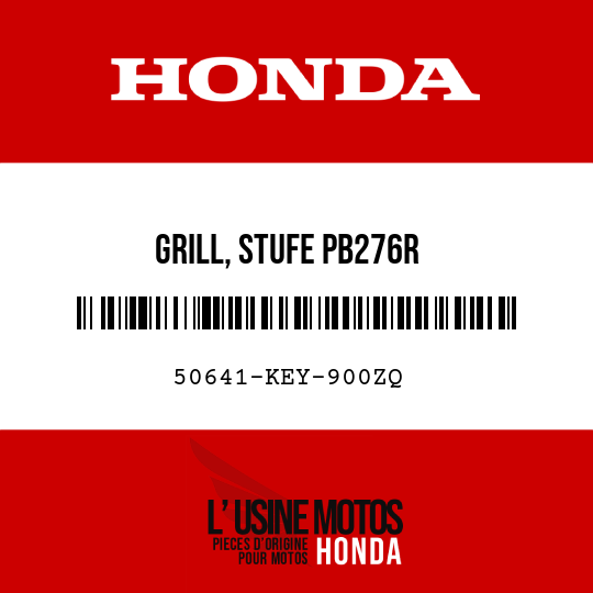 image de 50641-KEY-900ZQ GRILL, STUFE PB276R 