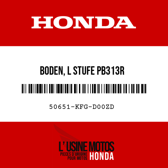 image de 50651-KFG-D00ZD BODEN, L STUFE PB313R 