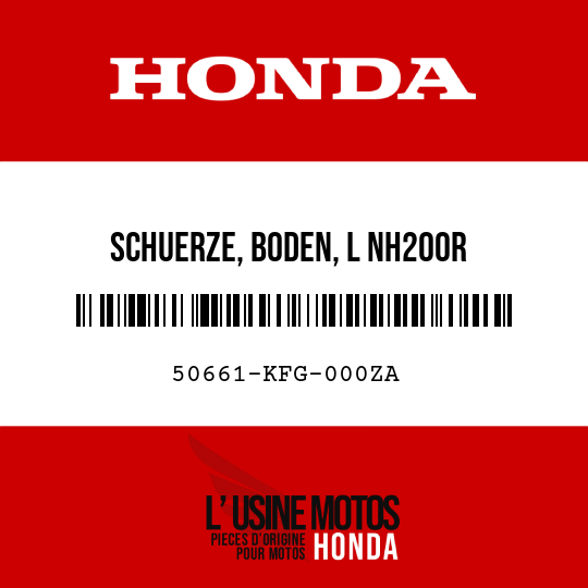 image de 50661-KFG-000ZA SCHUERZE, BODEN, L NH200R