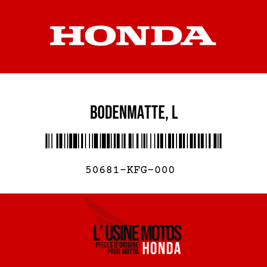 image de 50681-KFG-000 BODENMATTE, L