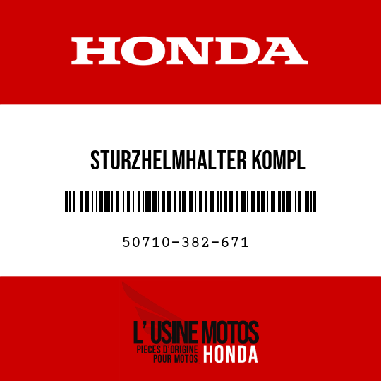 image de 50710-382-671 STURZHELMHALTER KOMPL