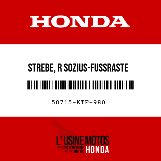 image de 50715-KTF-980 STREBE, R SOZIUS-FUSSRASTE