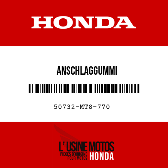 image de 50732-MT8-770 ANSCHLAGGUMMI
