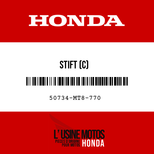 image de 50734-MT8-770 STIFT (C)