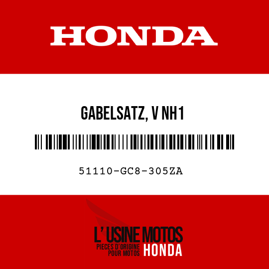 image de 51110-GC8-305ZA GABELSATZ, V NH1 