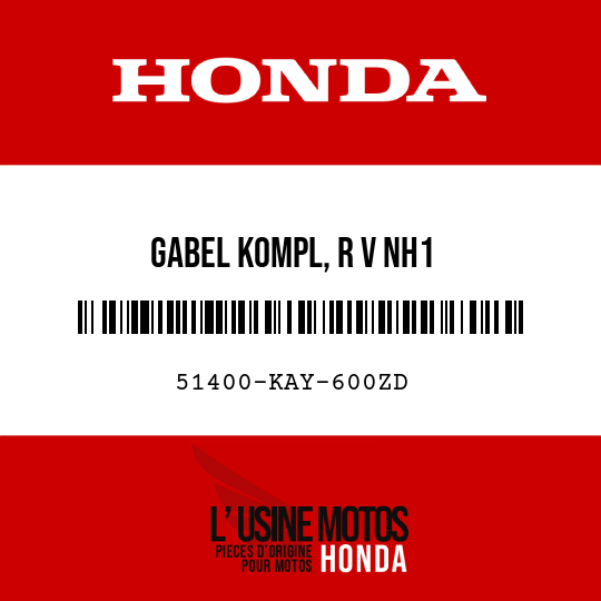 image de 51400-KAY-600ZD GABEL KOMPL, R V NH1 