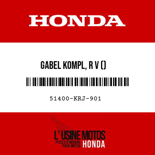 image de 51400-KRJ-901 GABEL KOMPL, R V ()