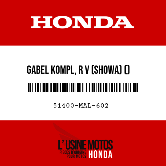image de 51400-MAL-602 GABEL KOMPL, R V (SHOWA) ()